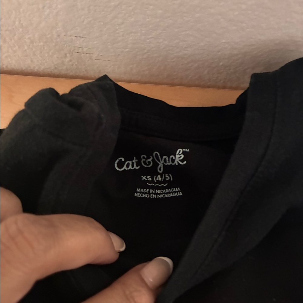 H&M/Cat & Jack/Ralph Lauren sweatshirt mittens girls t-shirt 4/5/6 LOT bundle - Picture 3 of 8